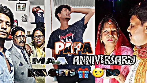 Maa Papa Ko Anniversary Me Kya 🎁 😕Do. Happy marriage anniversary🎉Maa Papa .big Vlog.@choicekadak