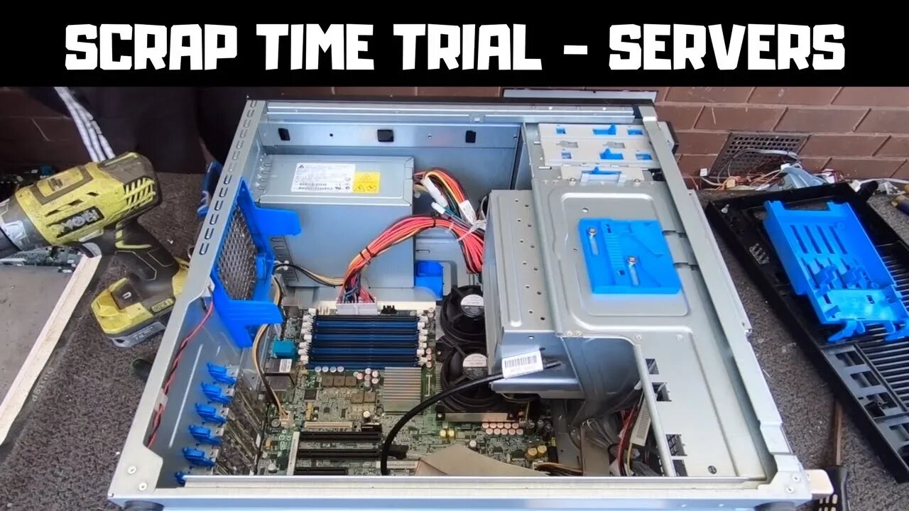 Scrap Time Trial - Server Towers