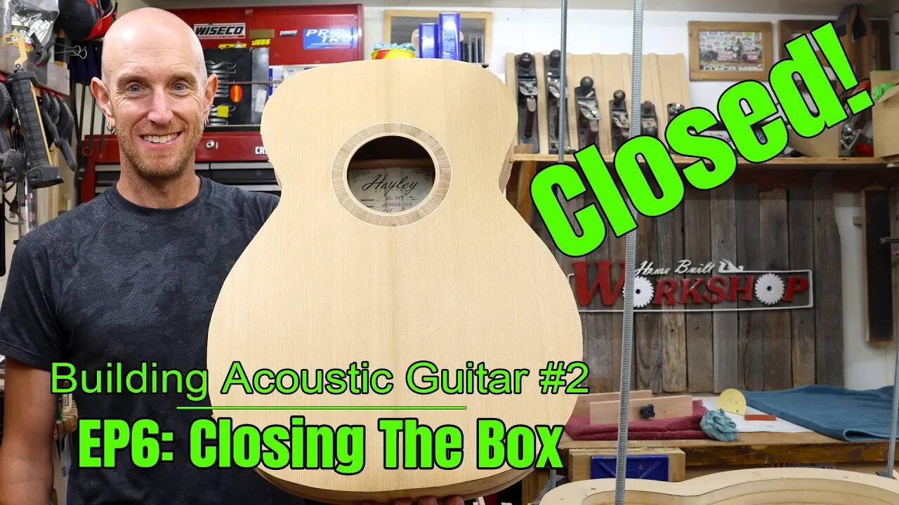 Closing the Box on this Acoustic Guitar | Notching the Lining for the Braces