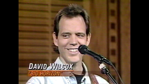 1994 - Singer/Songwriter David Wilcox 'It's the Same Old Song' on 'Weekend Today'