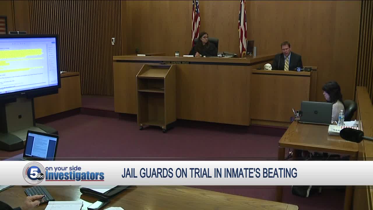 2 jailers on trial for alleged assault that left tooth lodged in inmate's nasal cavity