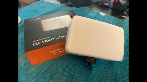 LED Light Unboxing. Vijim Vl120.