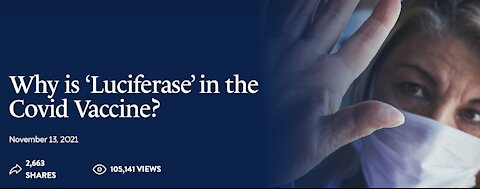 Why is 'Luciferase' in the Covid Vaccine? - Intercessors for America