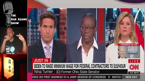 No Pushback on CNN for Radical Dem Advocating for $25 an Hour Minimum Wage
