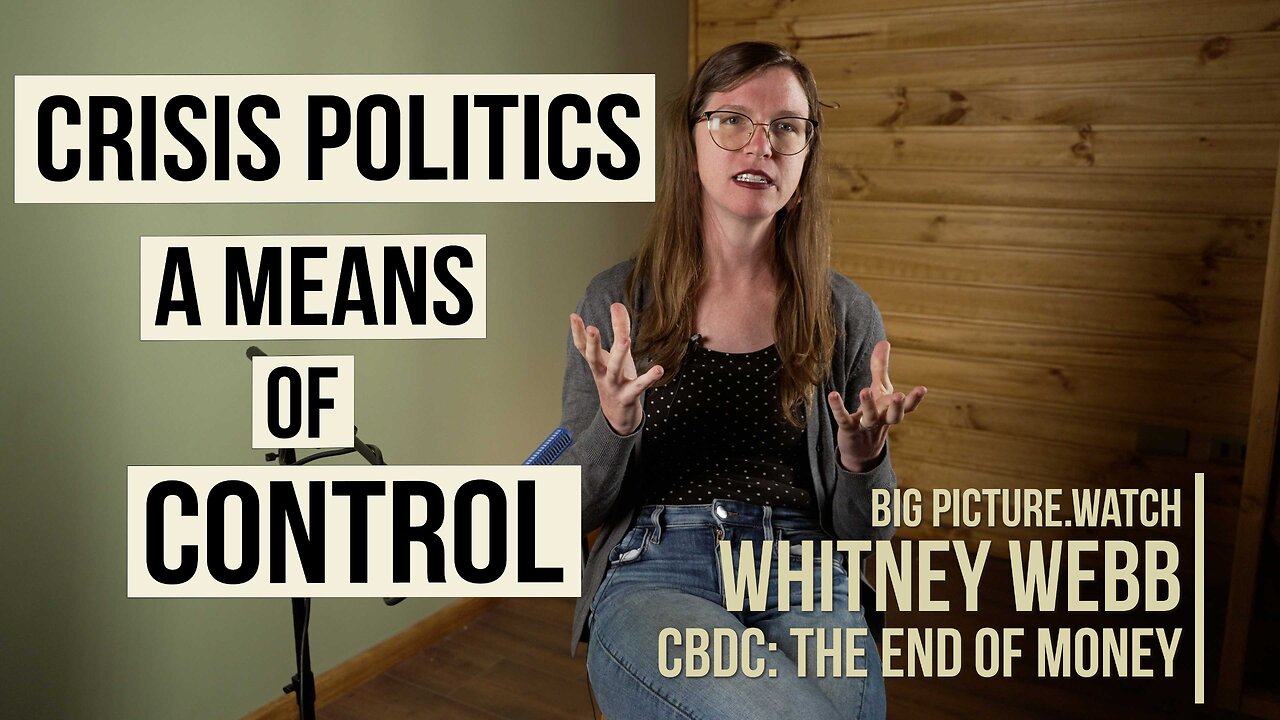 CRISIS POLITICS: A Means of Control | Whitney Webb | BIG PICTURE