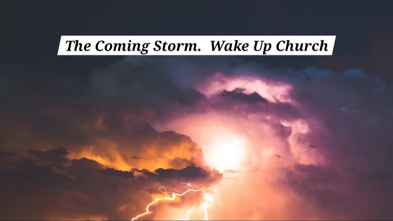 Coming Storm To Wake Up America