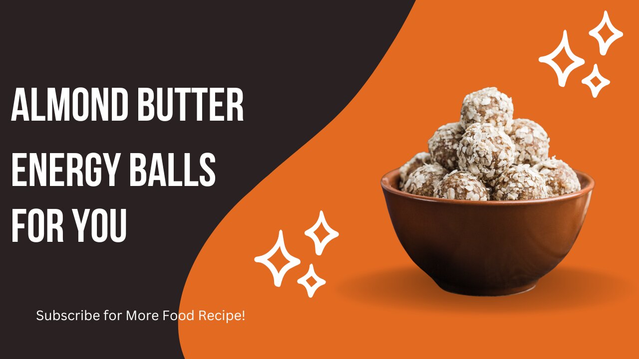 Almond Butter Energy Balls