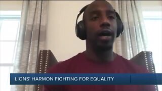 Lions safety Duron Harmon says the team is having important social justice conversations