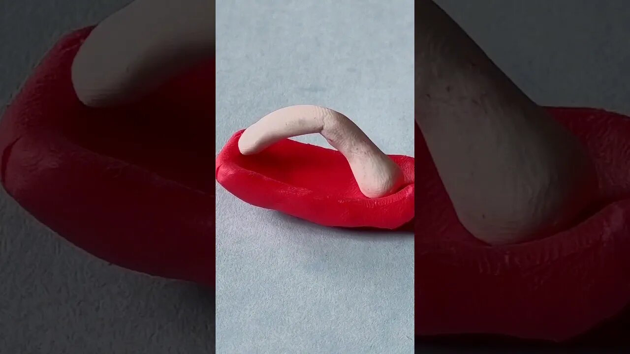 dancing clayπππ #clay #clayart #fun #art #shortvideo