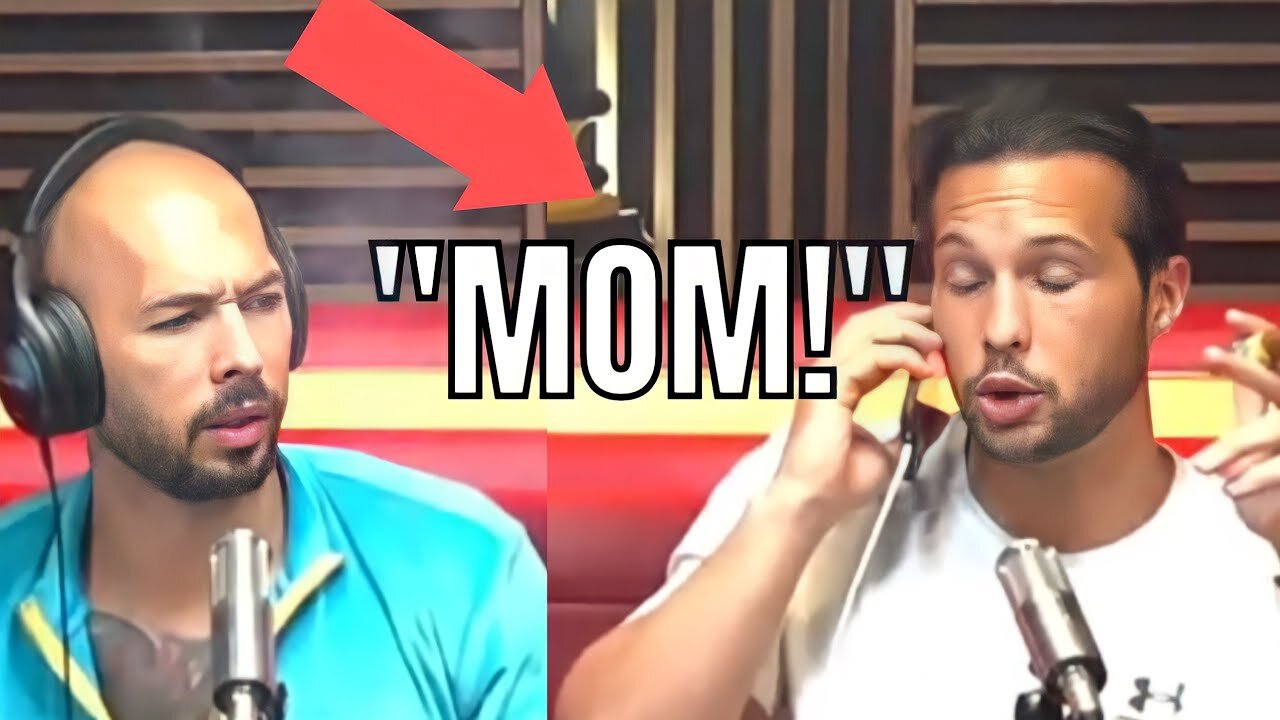 When Tristan Tate's mom called live on the show!