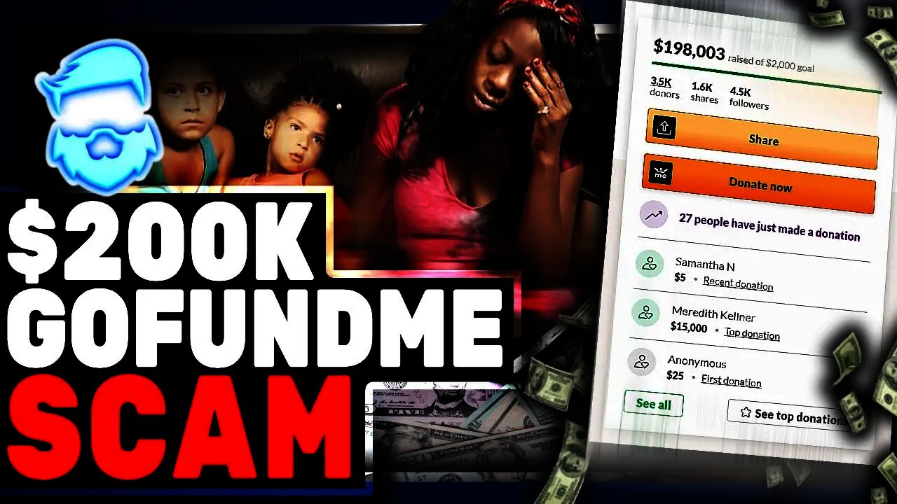 Lying "Mom" BUSTED Scamming 200K In GoFundMe Keeps The Money Anyway!