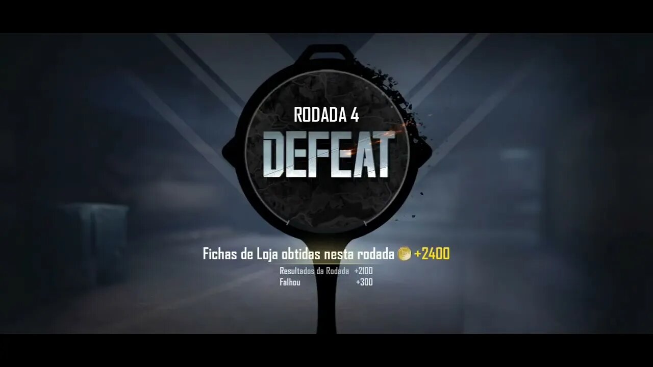 RODADA 4 . Jogando uma versão resumida do PUBG MOBILE. COMBATE TOP