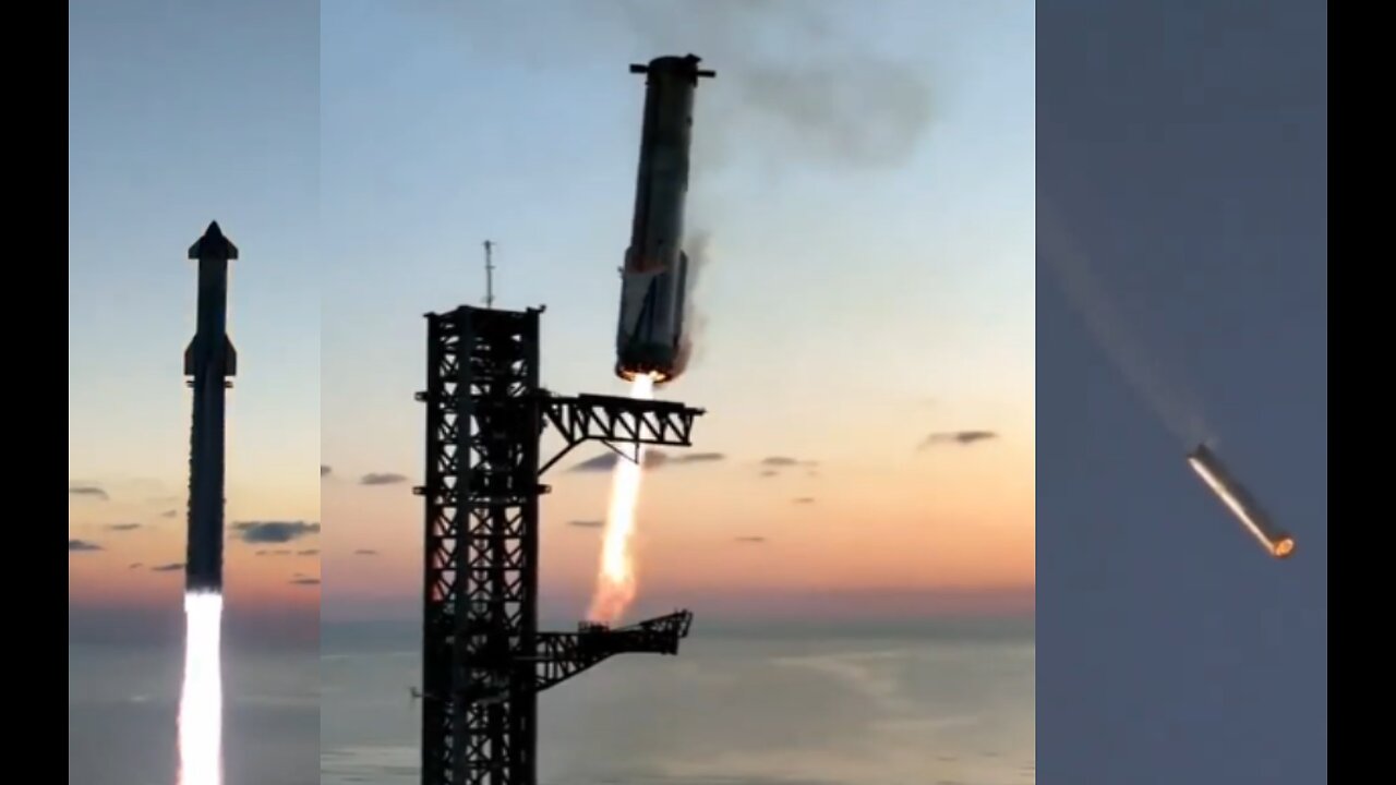 SPACE HISTORY! SpaceX first time perfect on 'Chopstick Landing'