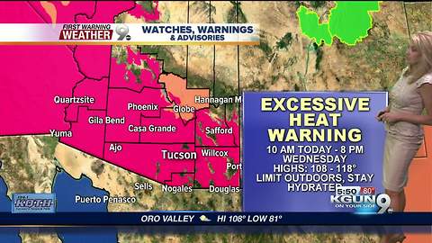 April's First Warning Weather July 23, 2018