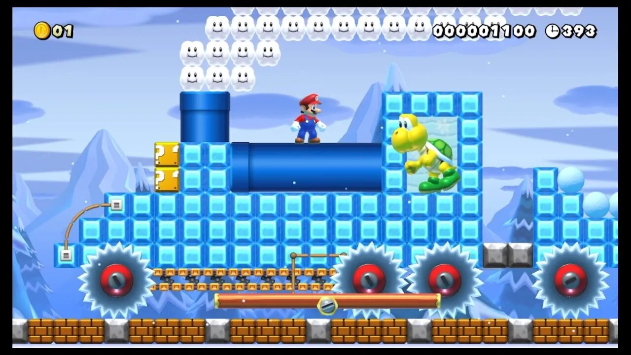 Did I find Mario Maker 2's Polar Express?