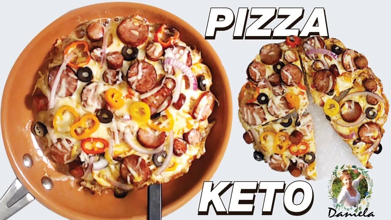 NO BAKE, Keto Pizza, ready in 10 min/ FĂRĂ COACERE, Keto Pizza, gata în 10 min