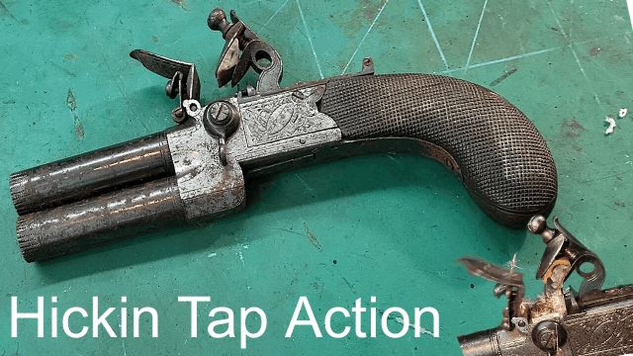 I Got An Antique Hickin Flintlock Tap Action Pistol For Dirt Cheap! Can I repair it?