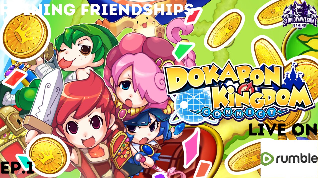 Let the ruining of friendships Begin! ( Dokapon Kingdom with friends)