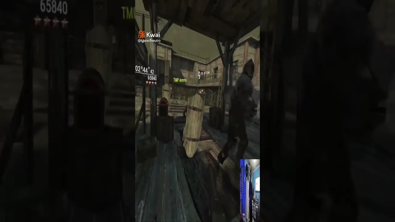 Jogando com Hunk na ilha no RESIDENT EVIL 4 MERCENARIES TRAILER