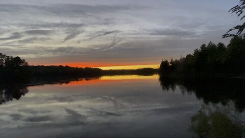 Sunset on The Lake