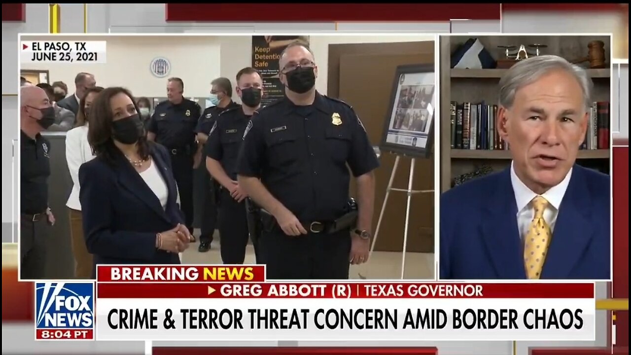 Border Gov Greg Abbott Reveals How Many Times Border Czar Harris Has Spoken To Him