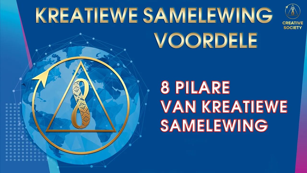 Voordele en 8 grondslae van 'n kreatiewe samelewing. Sosiale peiling