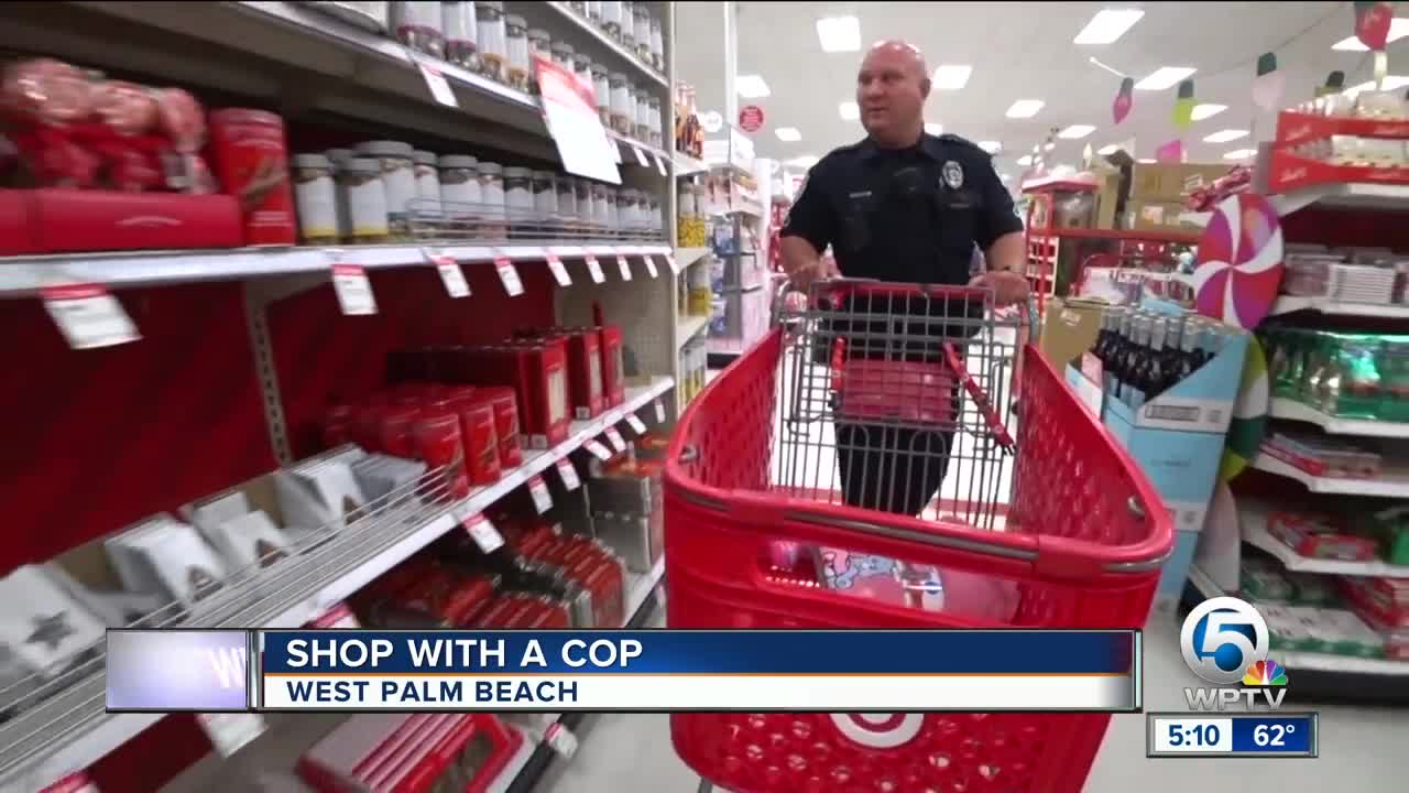 West Palm Beach Police Department hosts 7th annual Shop with a Cop