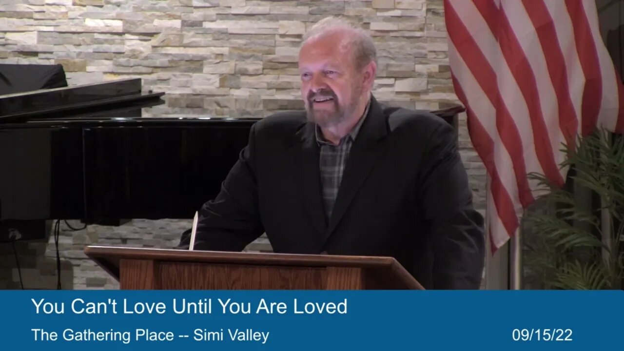 You Can't Love Until You Are Loved