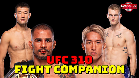 UFC 310 Main Card Fight Companion LIVE presented by CagesidePress.com