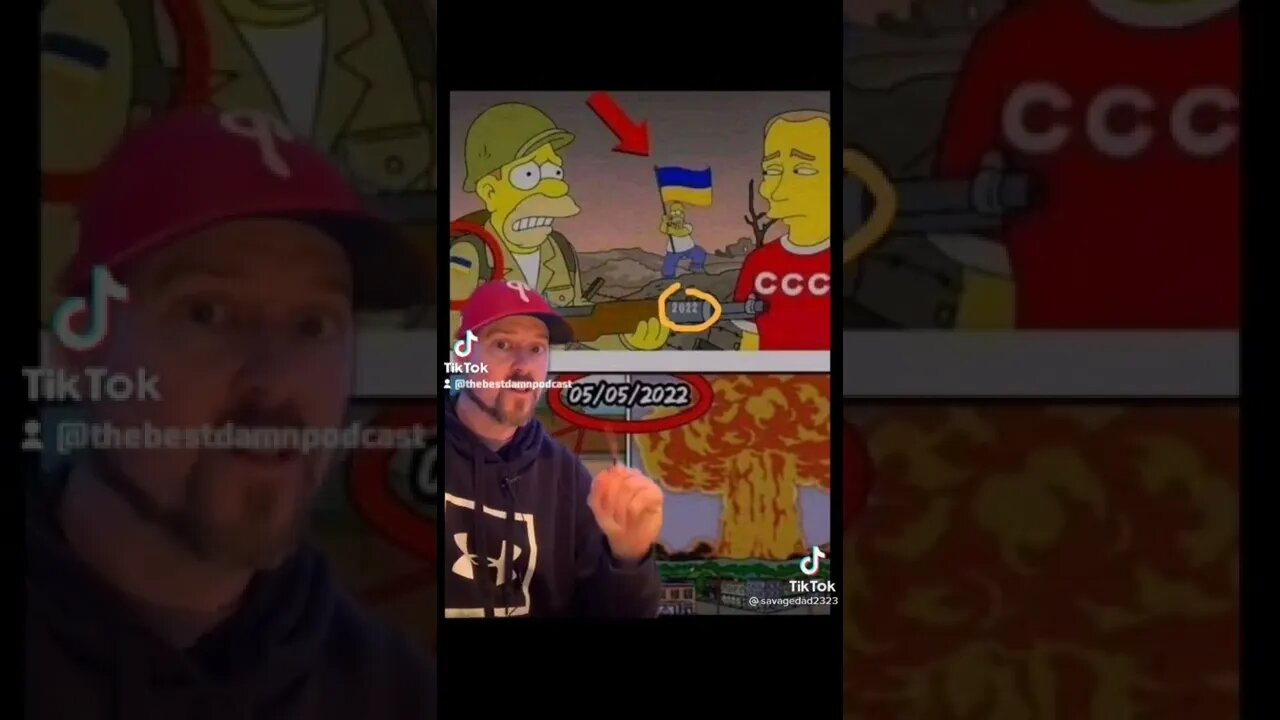 SIMPSONS PREDICT UKRAINE 🇺🇦 5/5/22 💥