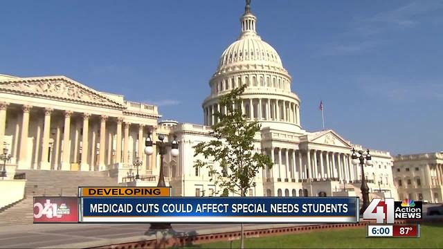 Senate healthcare bill could cut Medicaid funding for Kansas special needs students