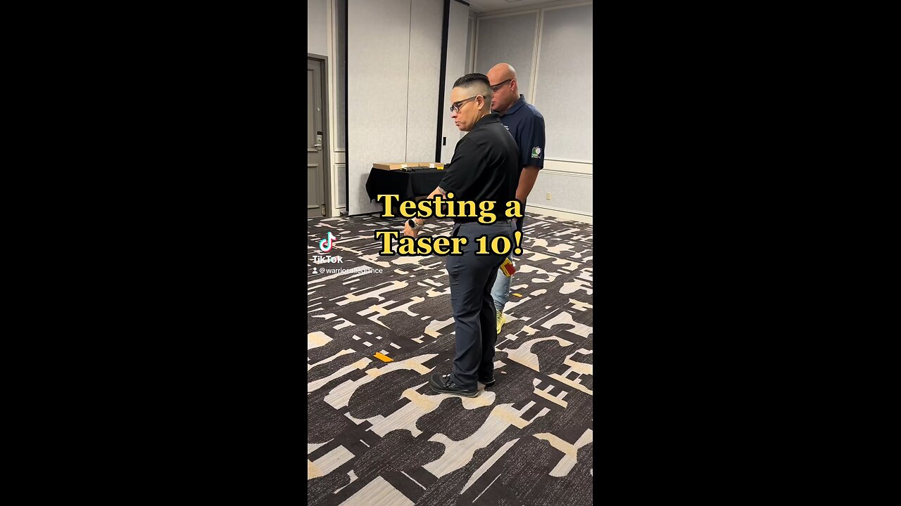 Testing a taser 10! Warrior Allegiance