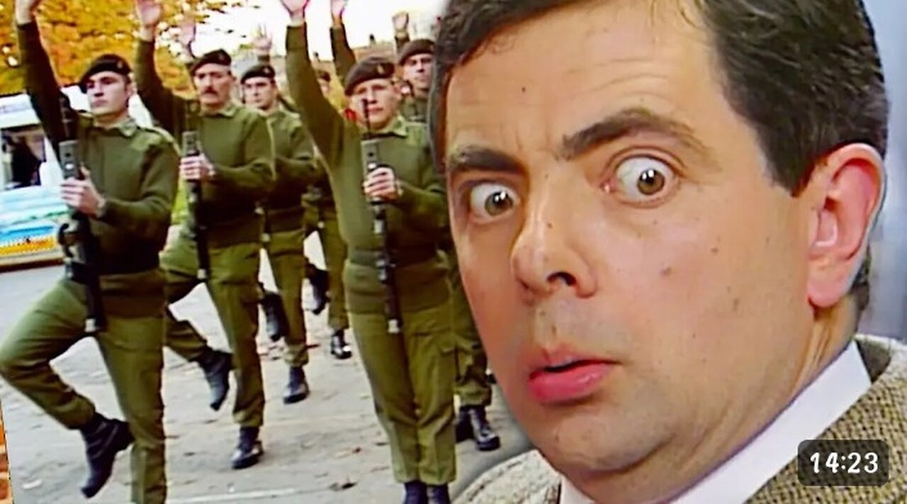 Mr bean army || funny clip || Mr bean comedy