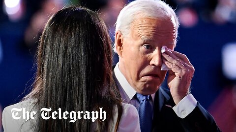 ‘America, I gave my best to you’: Biden cries at DNC he passes torch to Harris