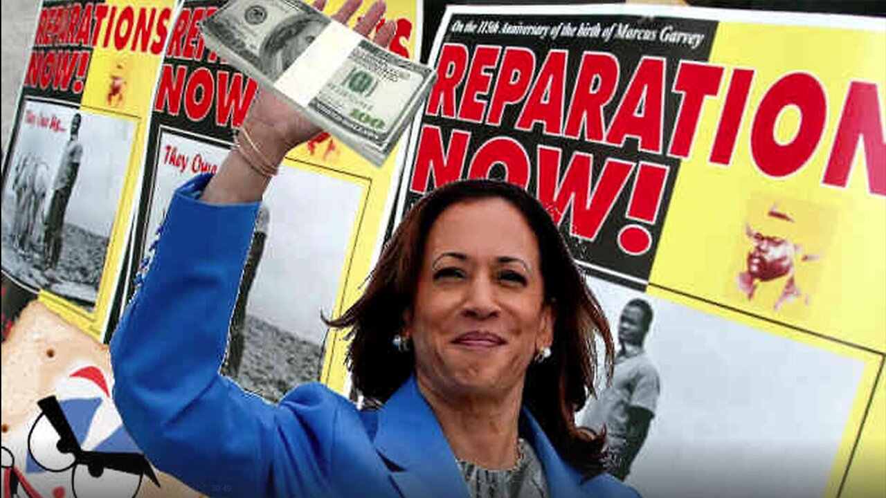 Salty Cracker: Kamala Promises Reparations For Blacks ReeEEeE Stream 09-04-24