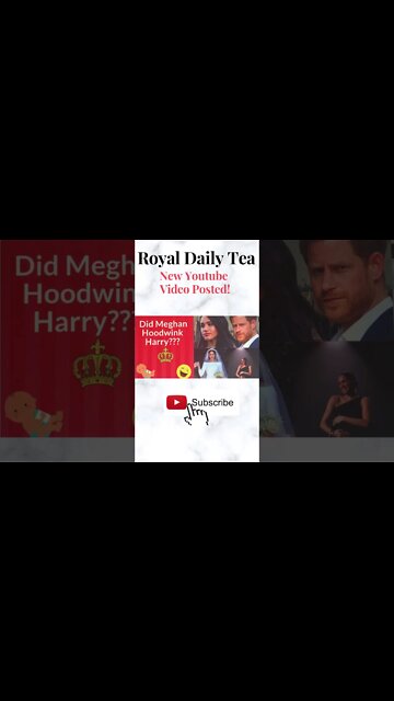 Did Meghan Hoodwink Harry? #Shorts
