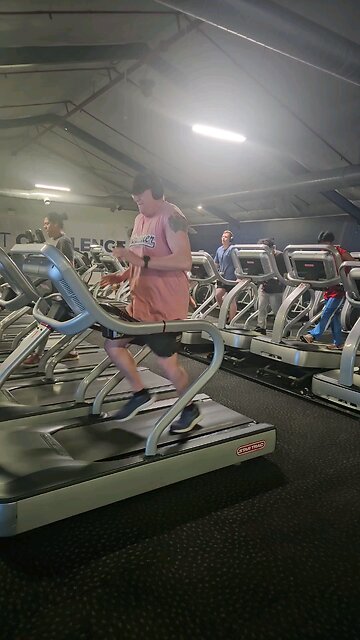 122.5kg kg benchpress running splits PB