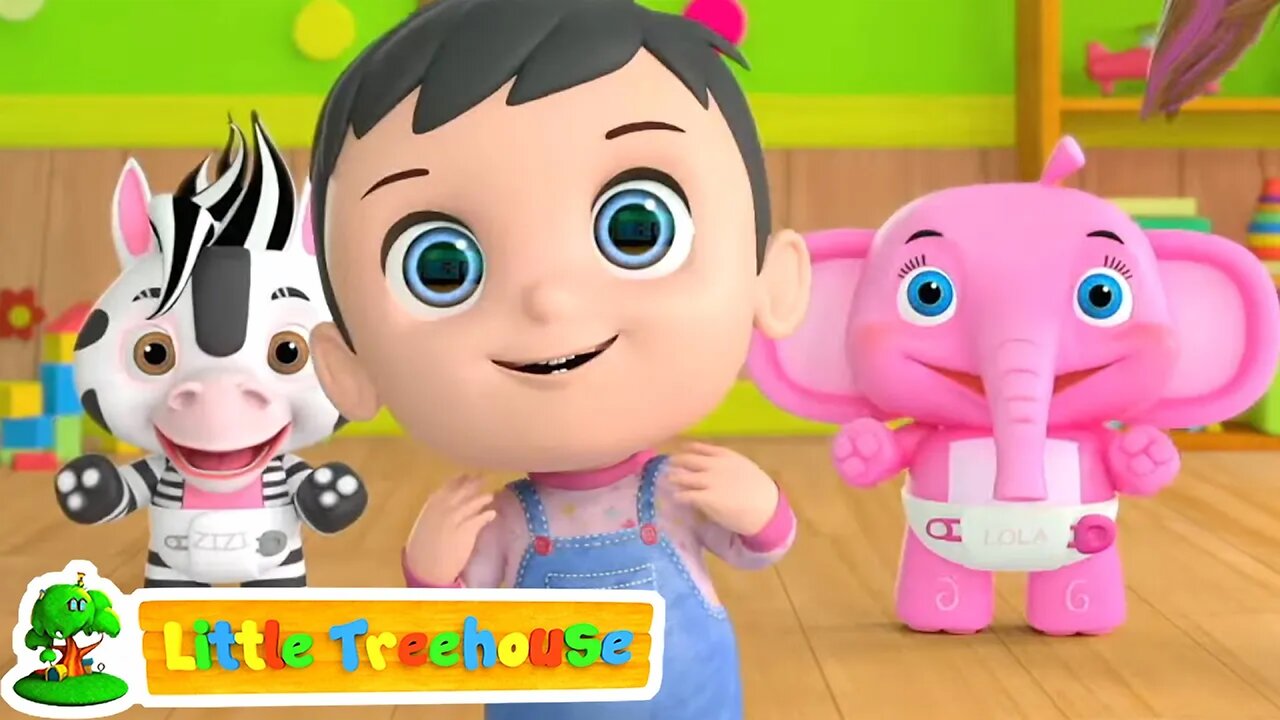 Head Shoulders Knees and Toes | Exercise Song | Little Treehouse Nursery Rhymes & Songs | Kids TV