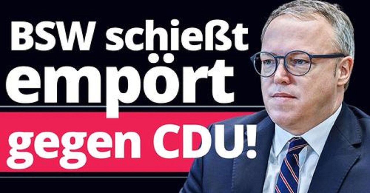 Politbombe in der CDU: VOIGT-Regierung vor dem Aus!?