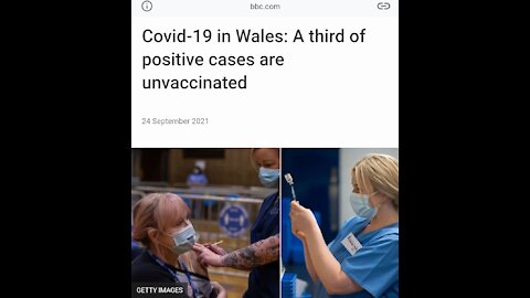 Vaxxed make up most of covid cases in wales