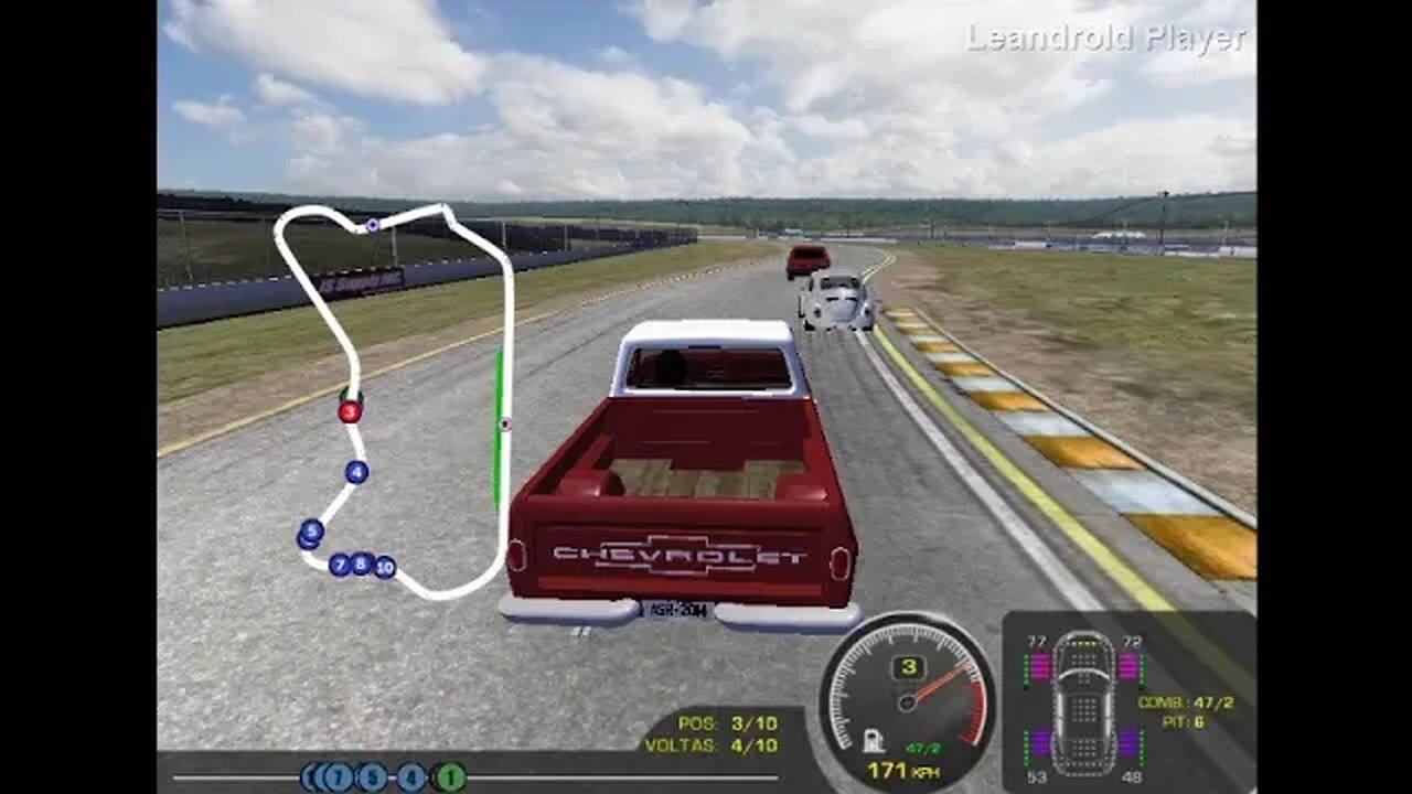 rFactor 1 - Street Brazil Cars - Chevrolet C-10 - Toban Short - Teste 013