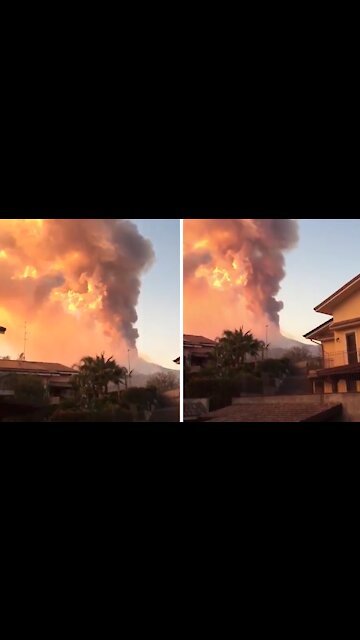 Mount Etna in Sicily erupts with jaw-dropping results