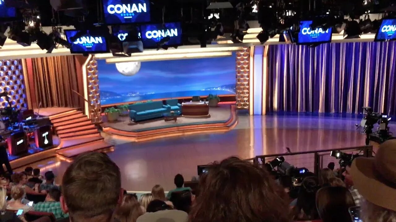 Going to the Taping of Conan's Show!