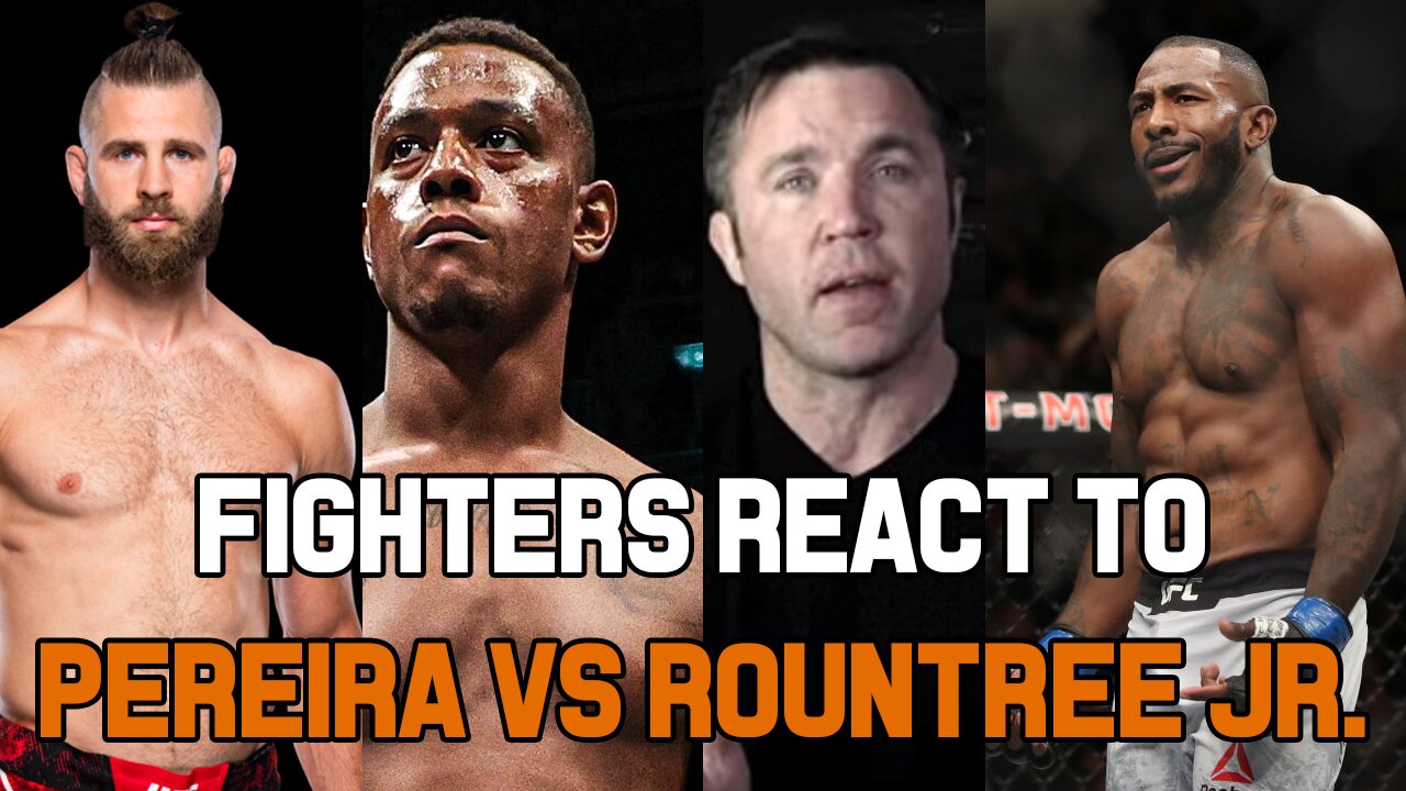 UFC Fighters React To Alex Pereira vs Khalil Rountree Jr. | UFC 307