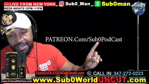 Daily Podcast: By Sub0worldNews105.1' w/ Harlem🌹"AlpO Said something in German to the Dawg