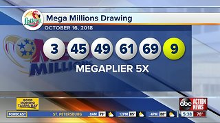 Mega Millions lottery jackpot now $868 million