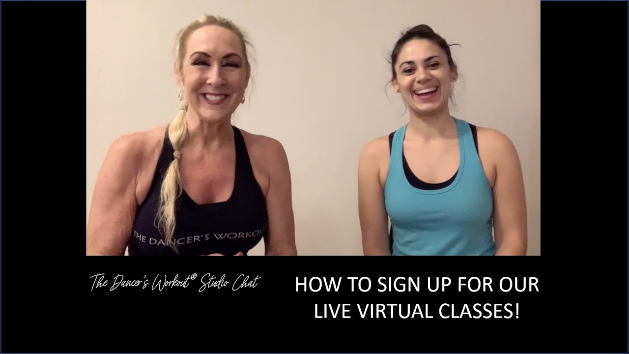 How to Sign Up for Our Live Virtual Classes!