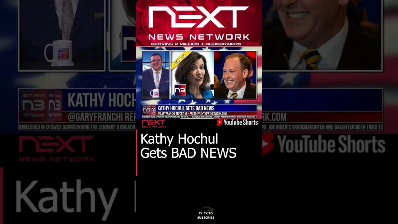 Kathy Hochul Gets BAD NEWS #shorts