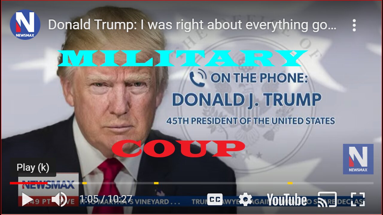 MAR-A-LAGO RAID VIDEO FOOTAGE WITHELD BY TRUMP IT RESEMBLES "MILITARY COUP"~!