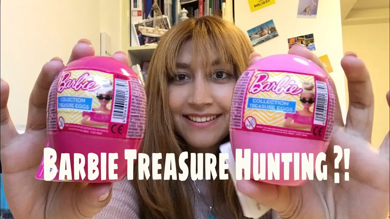 [UNBOXING] Opening Surprise Barbie Treasure Eggs ! #barbie